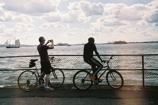 2 cyclists